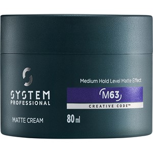 System Professional Lipid Code Man Matte Cream M63 Haarcreme & Stylingcreme Herren
